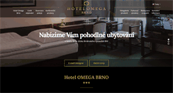 Desktop Screenshot of hotelomega.eu